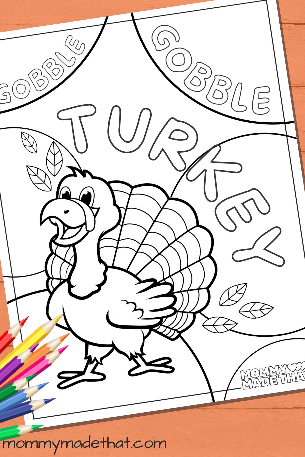 Thanksgiving turkey coloring pages