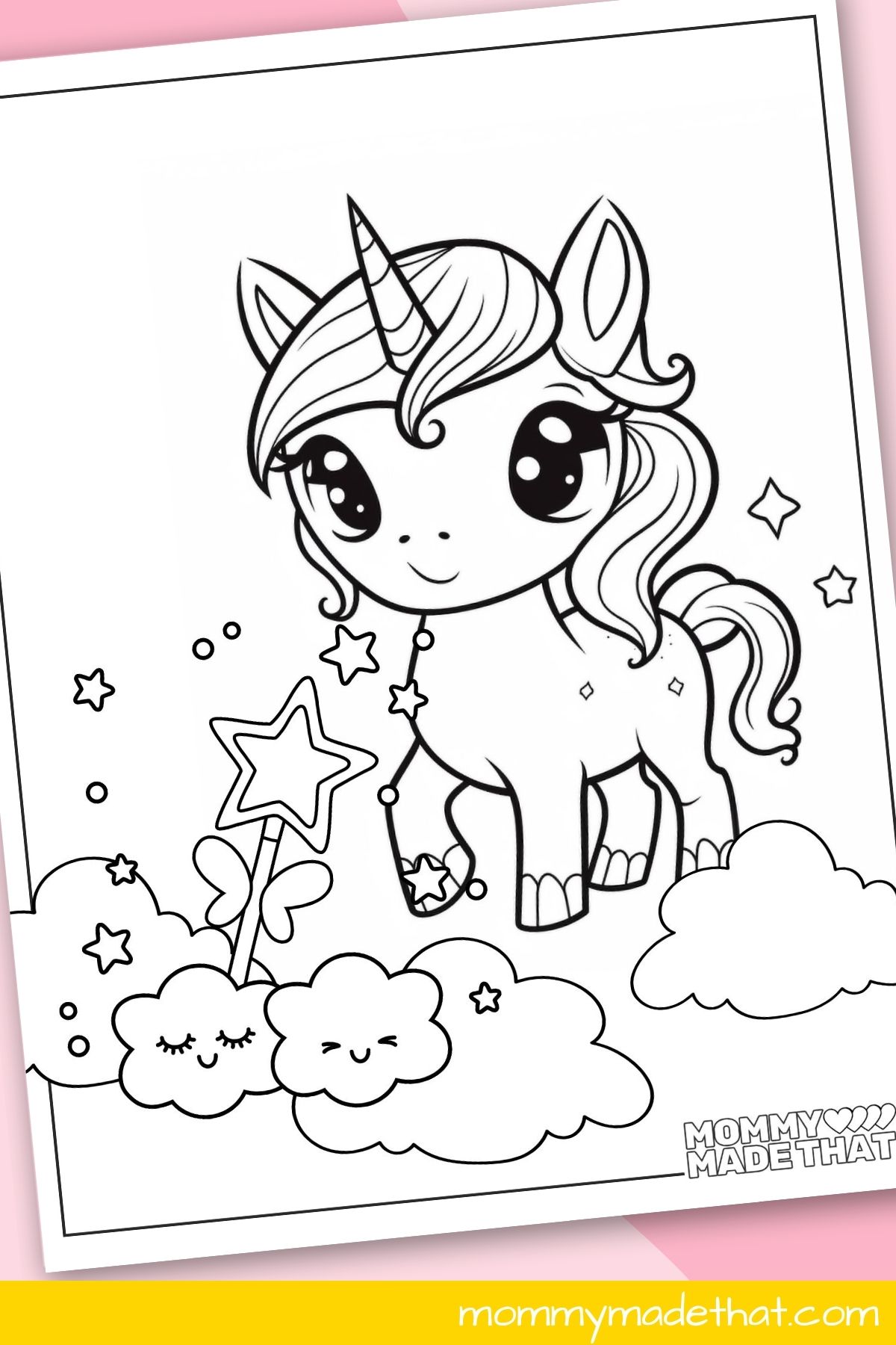 unicorn coloring pages