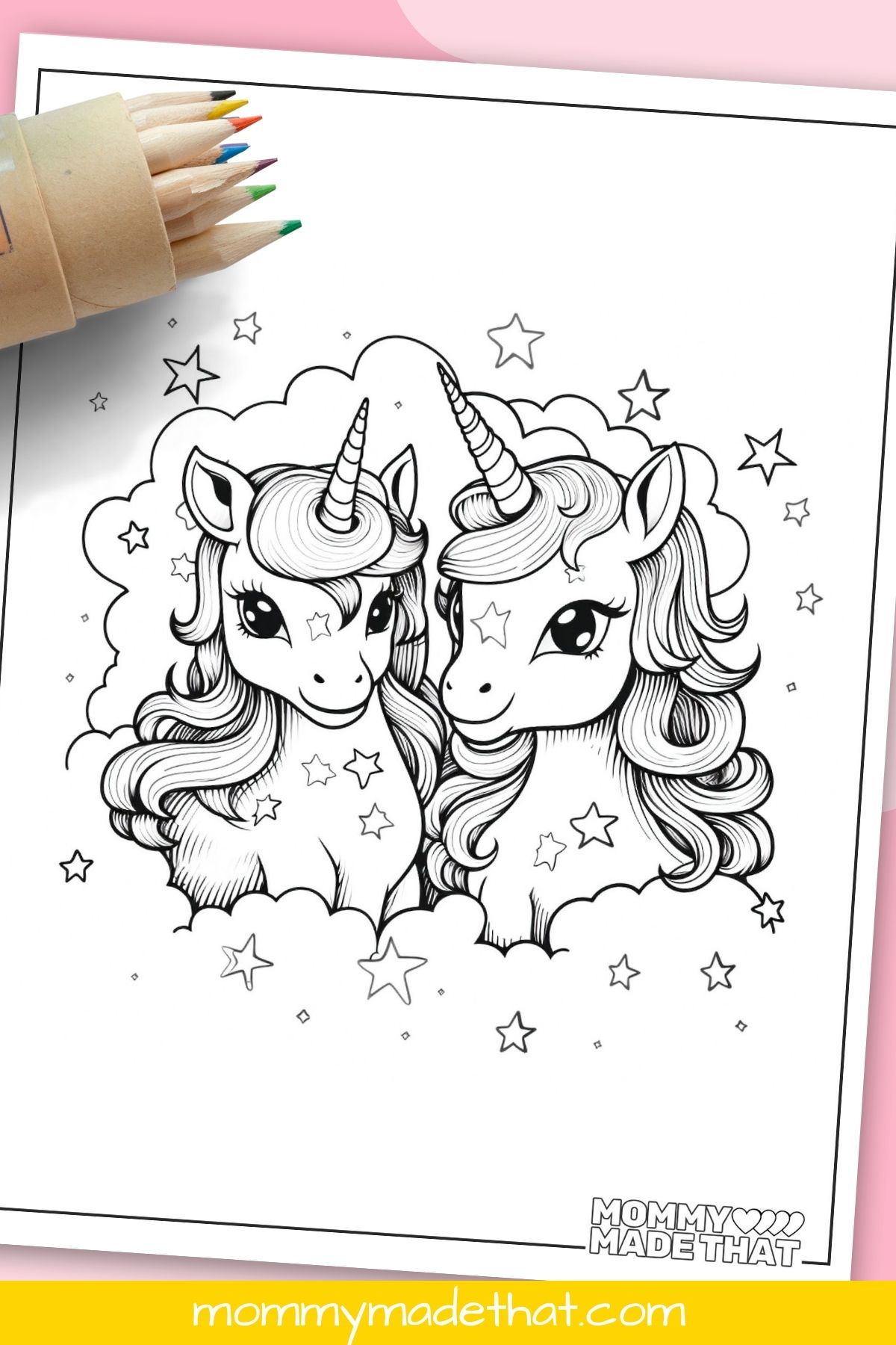 unicorn coloring pages