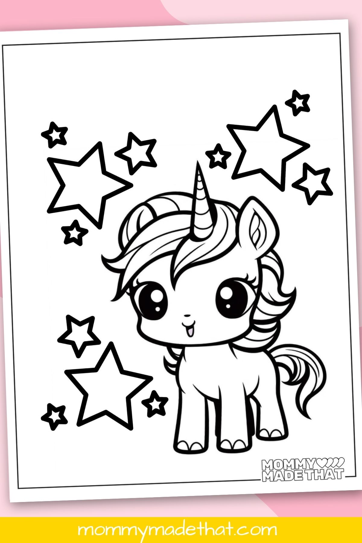 Unicorn Coloring Pages Free Printable