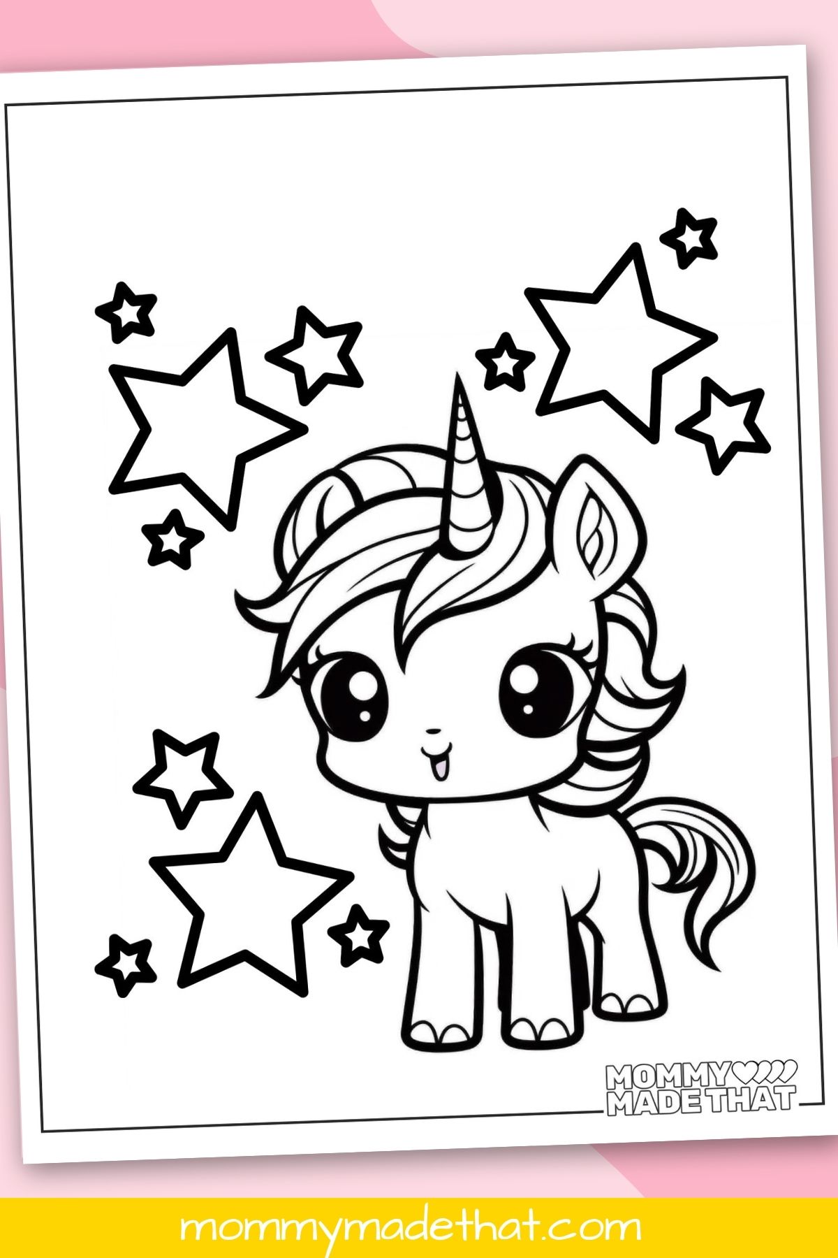 Baby Unicorn Coloring Pages Baby Unicorn Coloring Pages