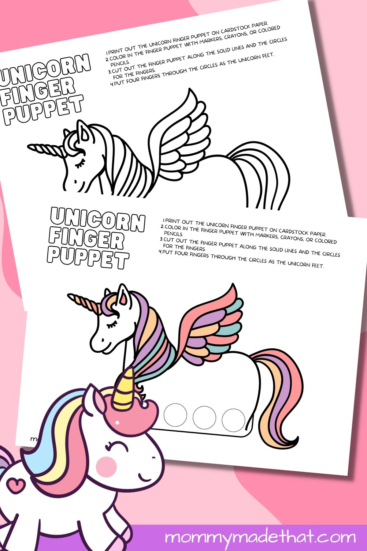 unicorn-finger-puppets-free-printables